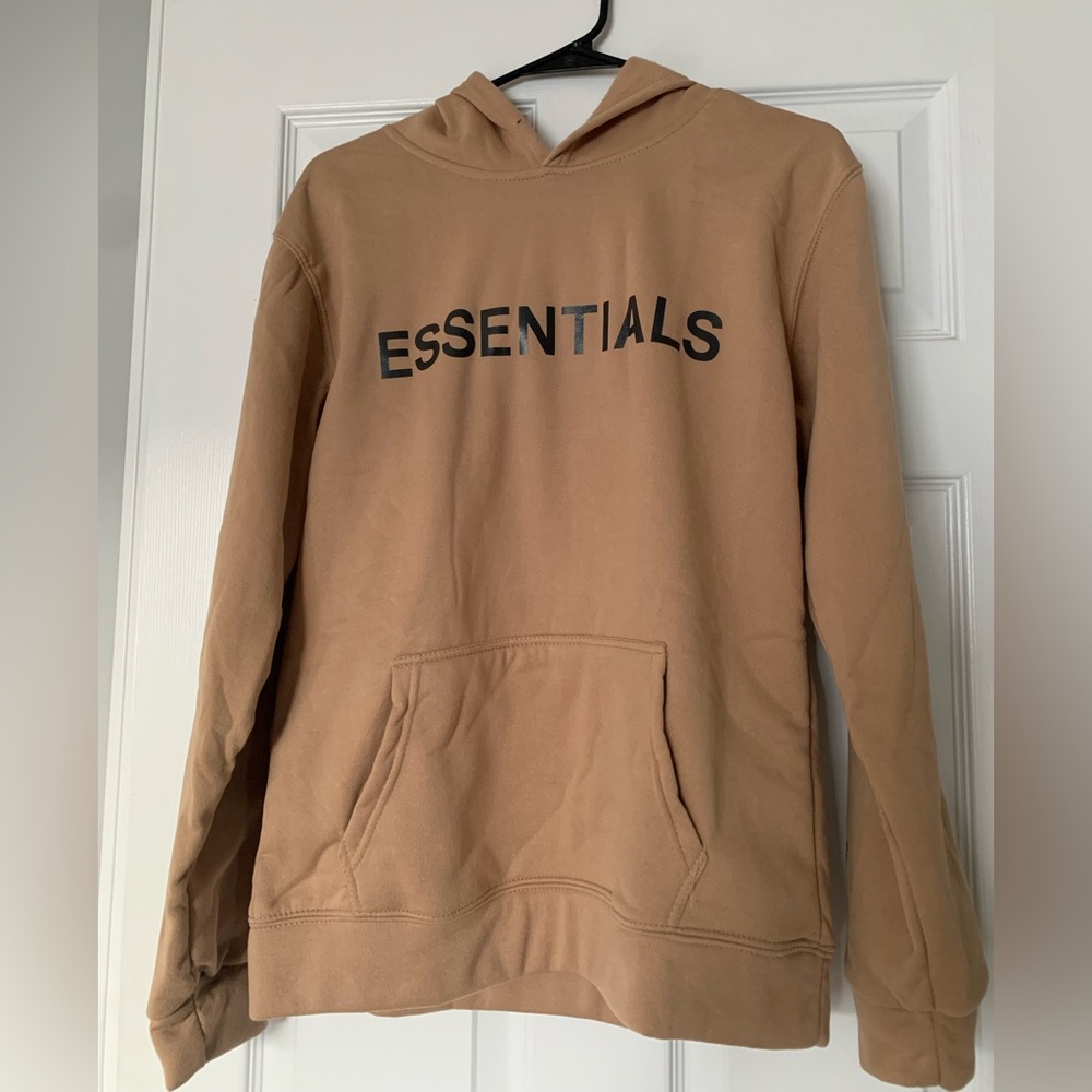Essentials Camel Hoodie